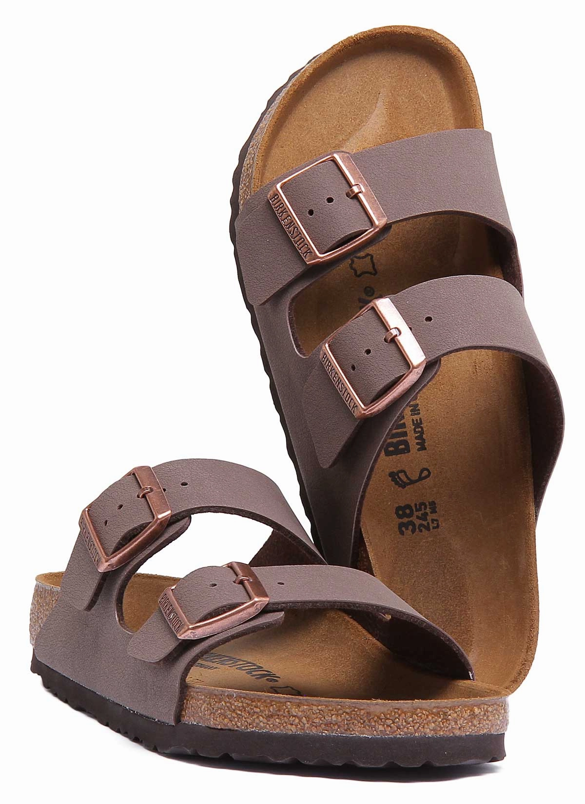 Birkenstock Arizona In Moca | Regular Fit Shoes Birkenstock