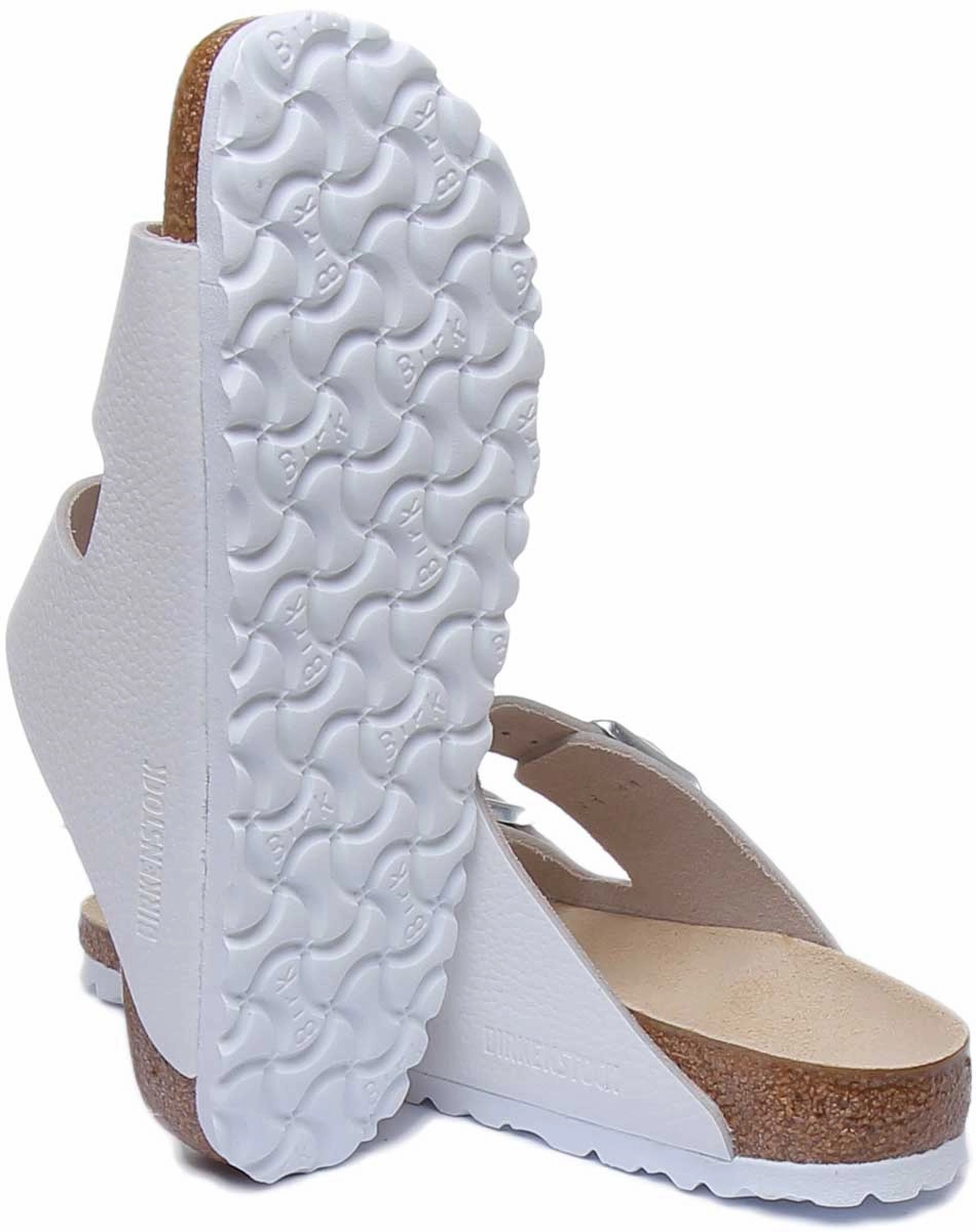 Birkenstock Arizona Nl Unisex In White | Narrow Fit Shoes Birkenstock