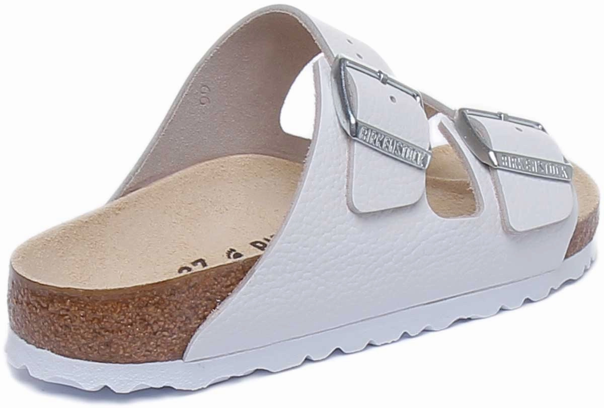 Birkenstock Arizona Nl Unisex In White | Narrow Fit Shoes Birkenstock