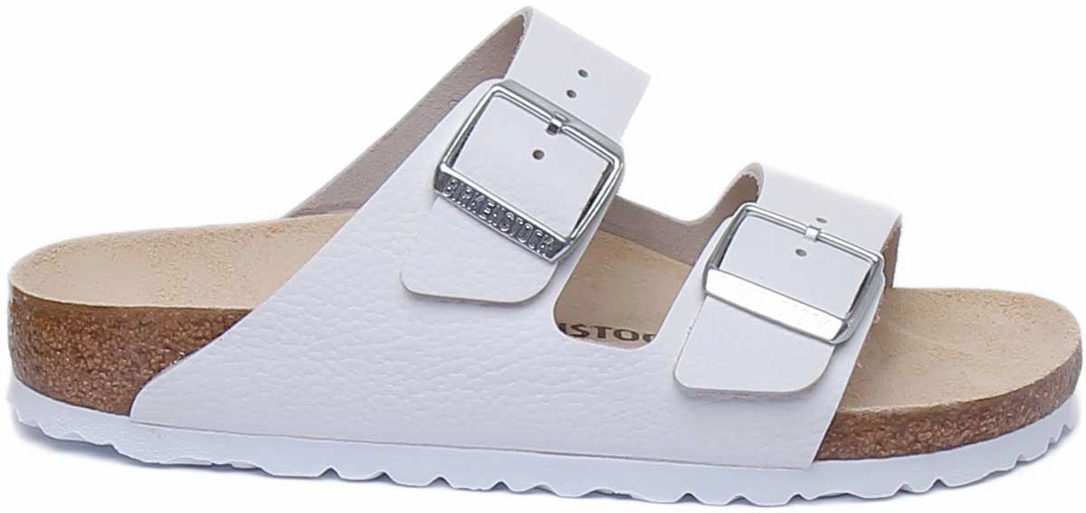 Birkenstock Arizona Nl Unisex In White | Narrow Fit Shoes Birkenstock