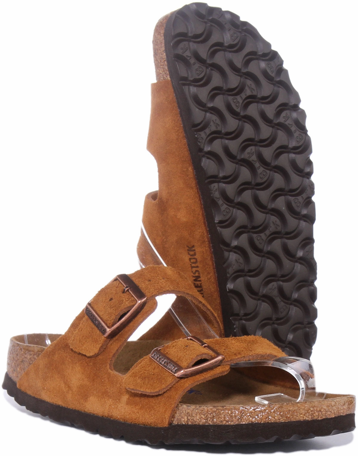 Birkenstock Arizona Sbf In Tan For Women | Narrow Fit Shoes Birkenstock