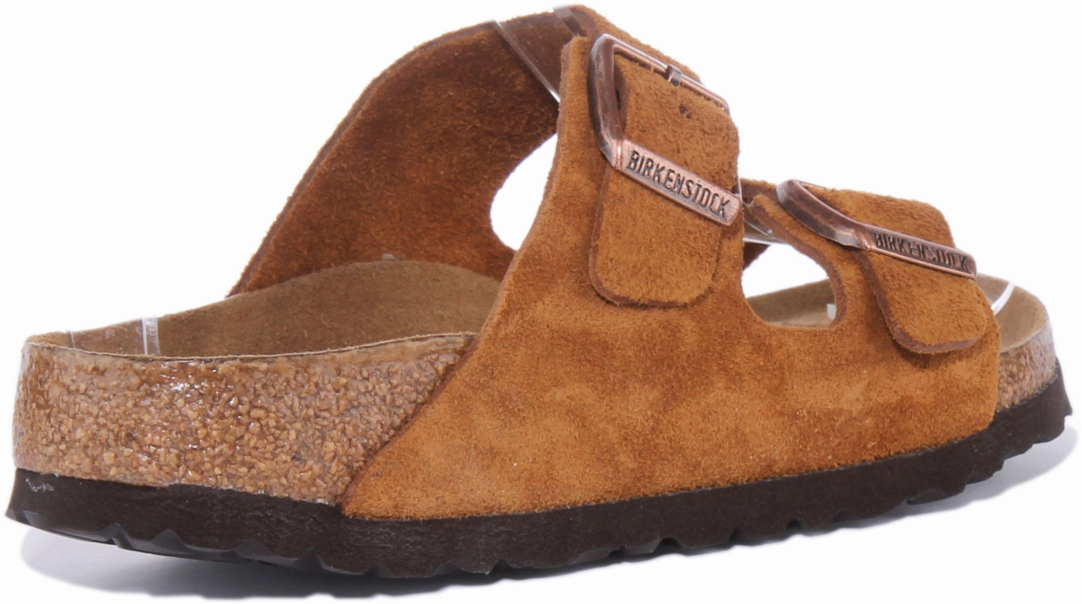Birkenstock Arizona Sbf In Tan For Women | Narrow Fit Shoes Birkenstock