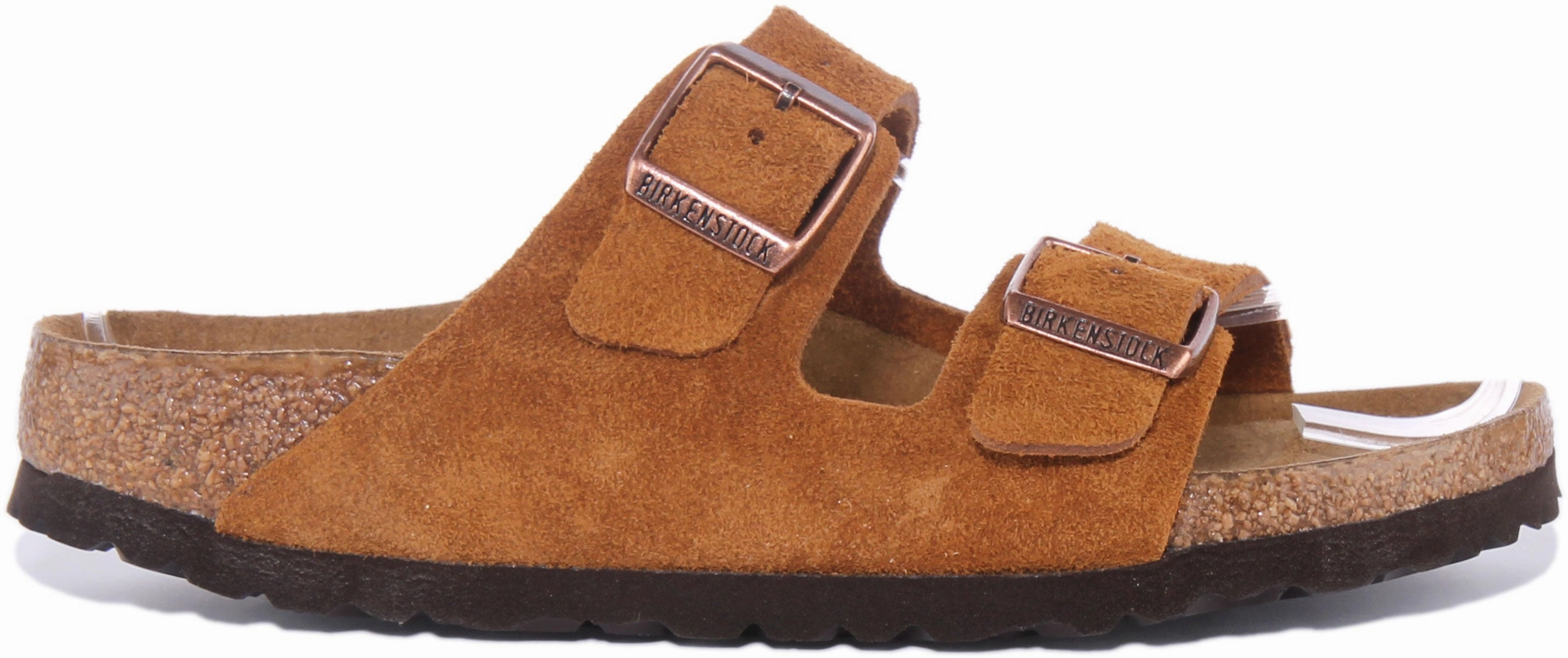 Birkenstock Arizona Sbf In Tan For Women | Narrow Fit Shoes Birkenstock