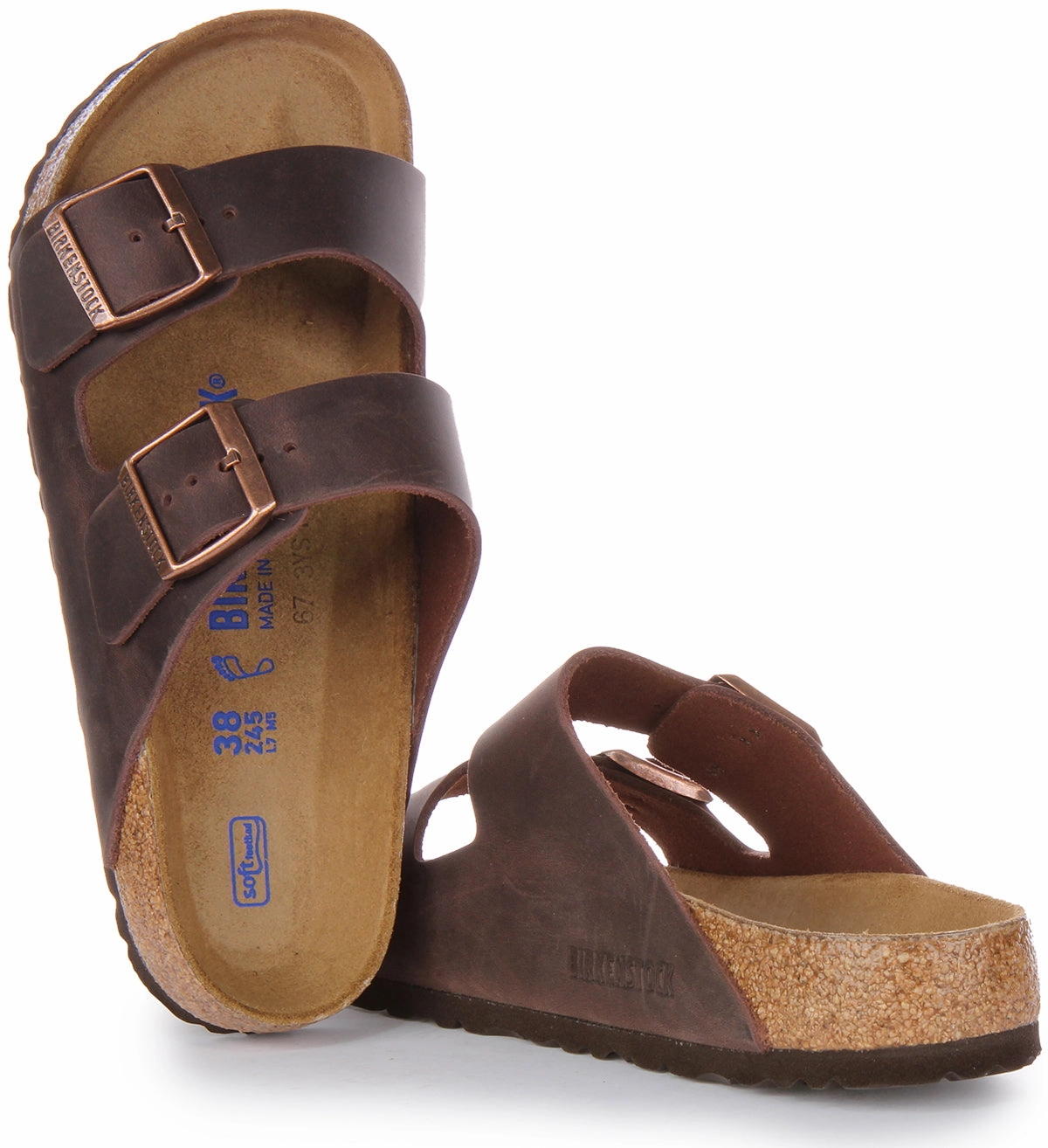 Birkenstock Arizona Sfb In Chocobrown | Regular Fit Shoes Birkenstock