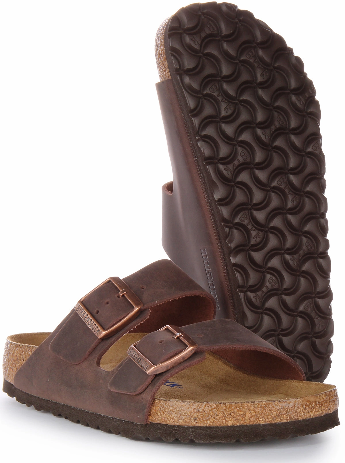 Birkenstock Arizona Sfb In Chocobrown | Regular Fit Shoes Birkenstock