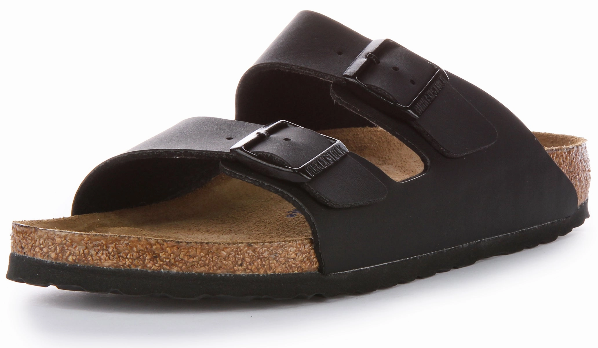 Birkenstock Arizona Soft Footbed In Black | Narrow Fit Shoes Birkenstock