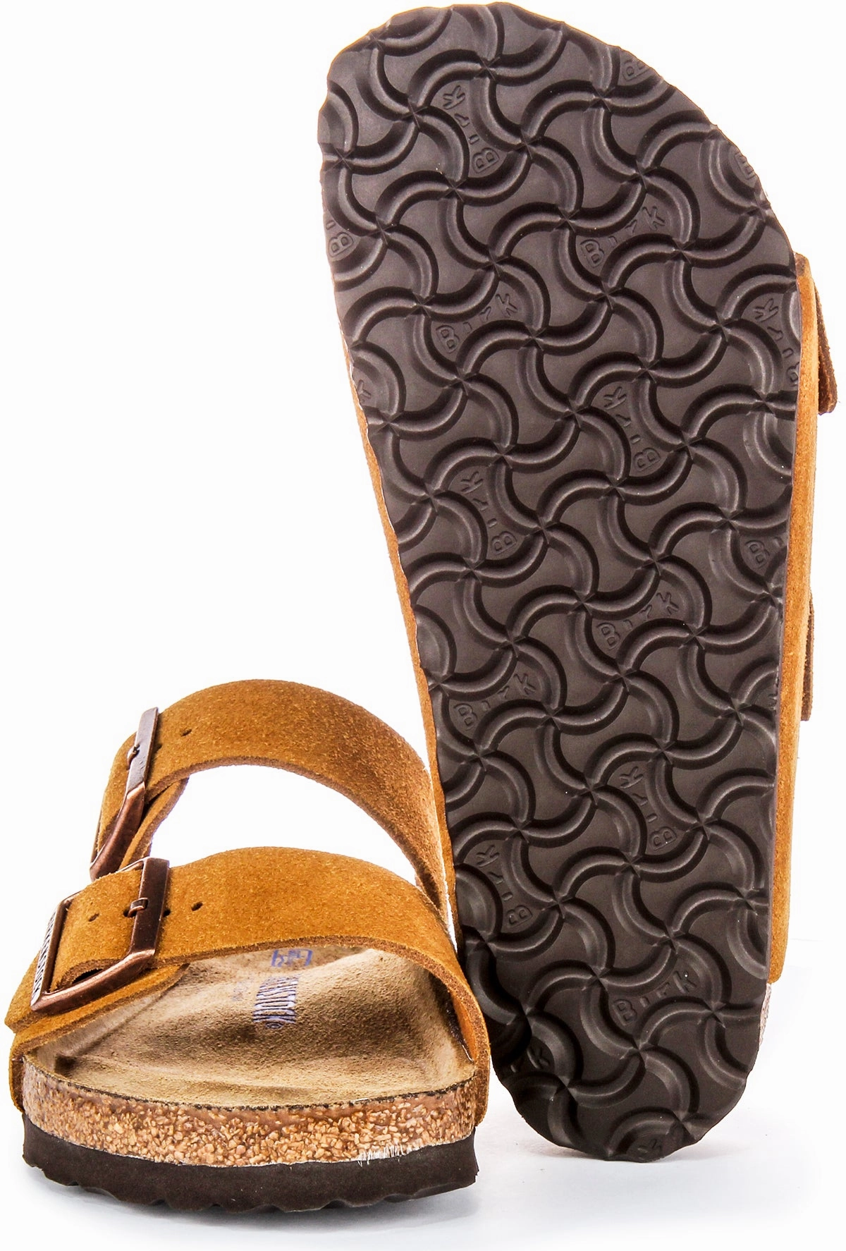 Birkenstock Arizona Soft Footbed In Mink | Regular Fit Shoes Birkenstock