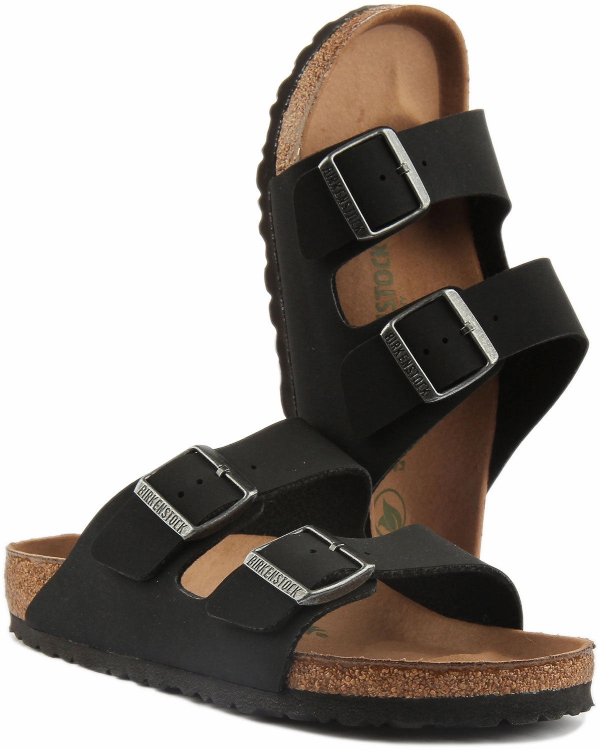 Birkenstock Arizona Vegan In Black For Women | Regular Fit Shoes Birkenstock