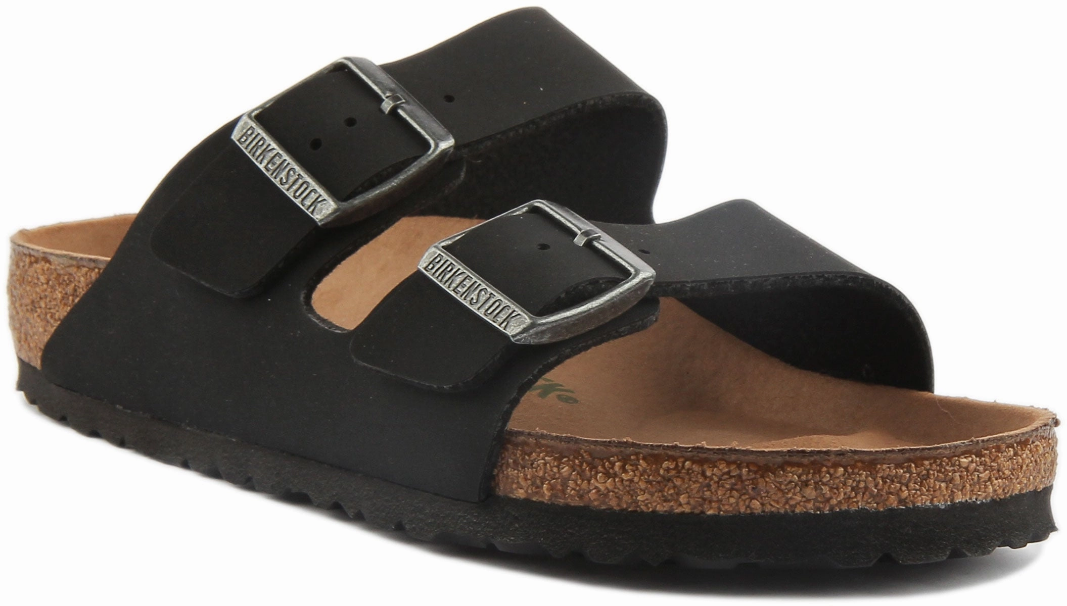 Birkenstock Arizona Vegan In Black For Women | Regular Fit Shoes Birkenstock