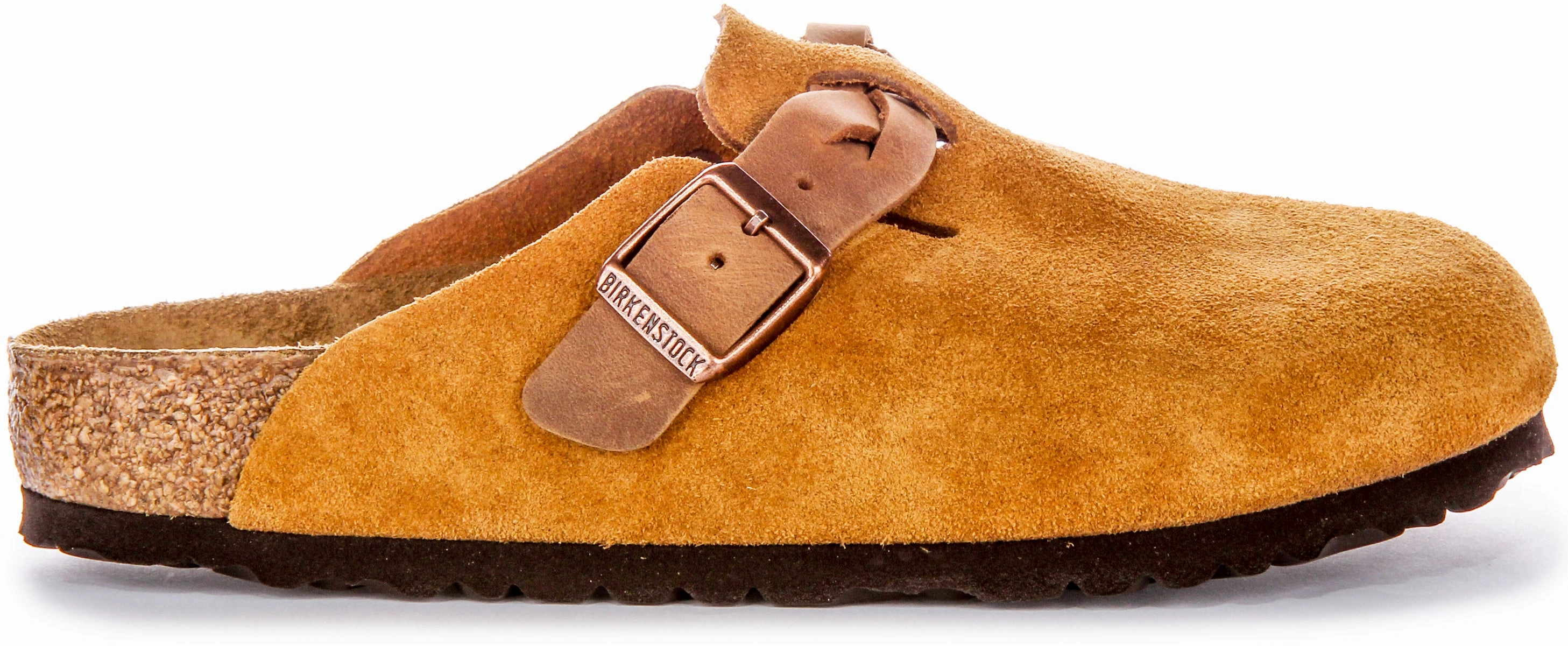 Birkenstock Boston Braided In Mink | Regular Fit Shoes Birkenstock