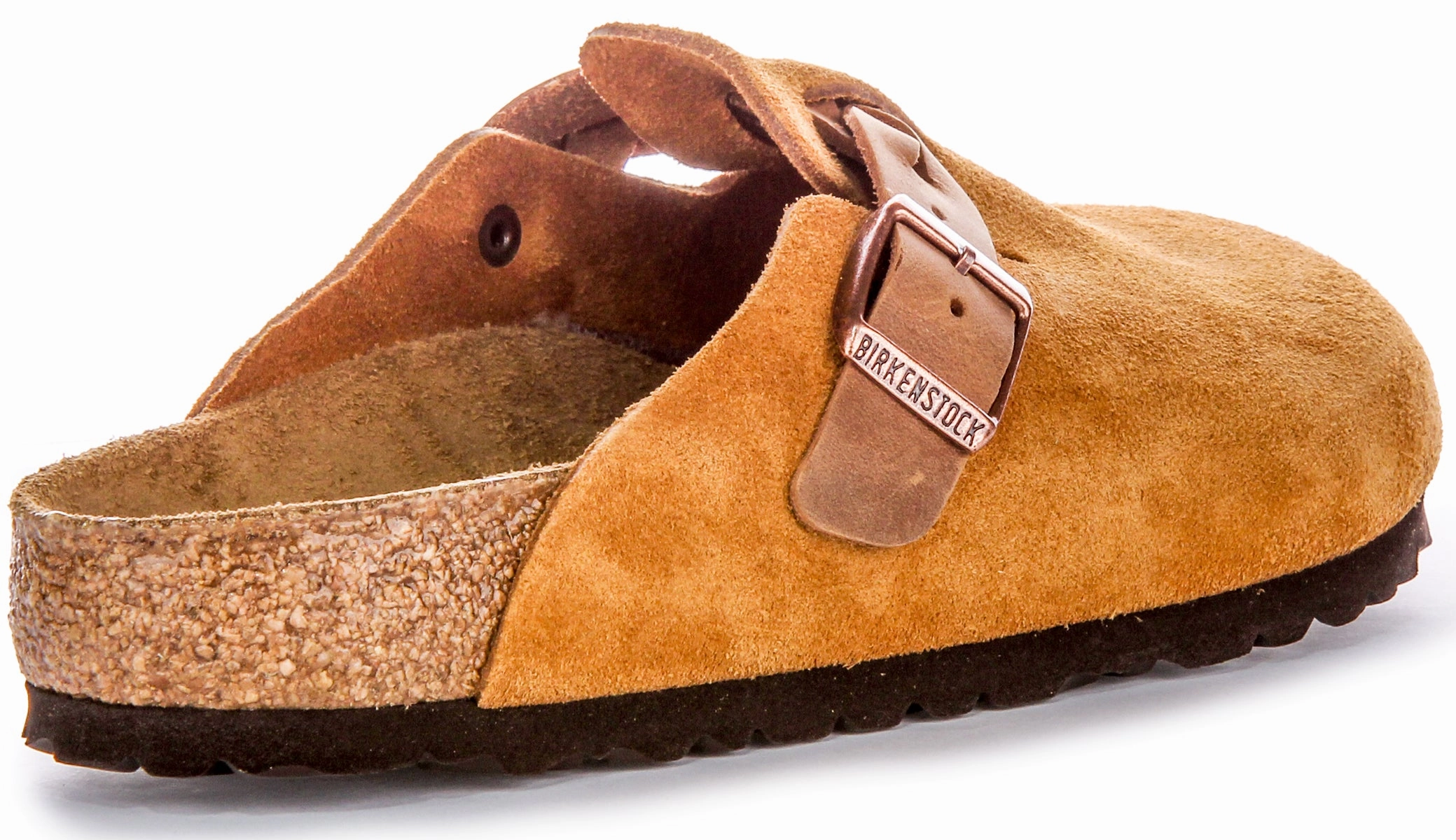 Birkenstock Boston Braided In Mink | Regular Fit Shoes Birkenstock