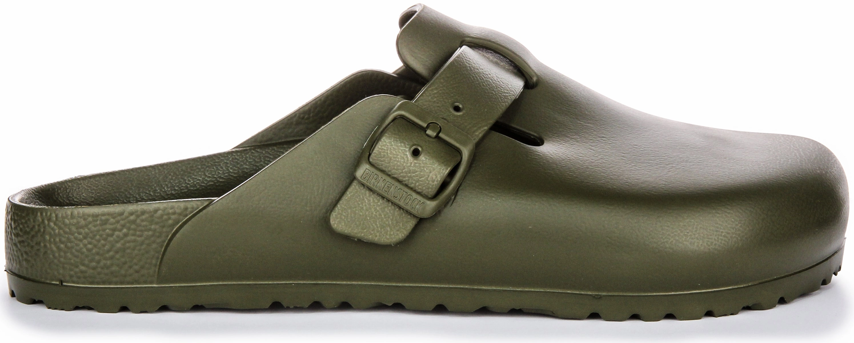 Birkenstock Boston Eva In Khaki Green | Regular Fit Shoes Birkenstock
