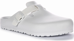 Birkenstock Boston Eva In White Shoes Birkenstock