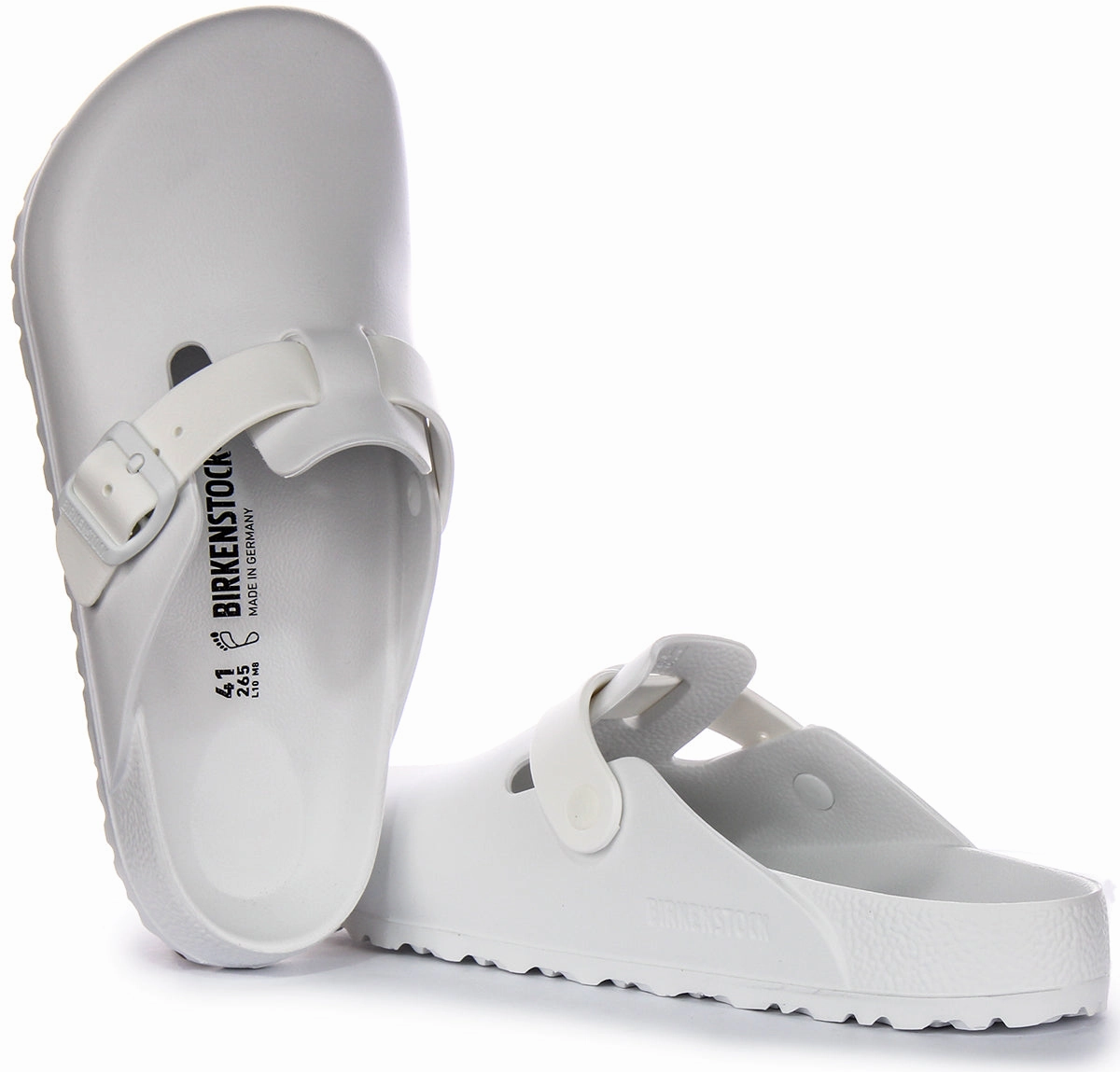 Birkenstock Boston Eva In White Shoes Birkenstock