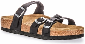 Birkenstock Franca Braided In Black | Regular Fit Shoes Birkenstock