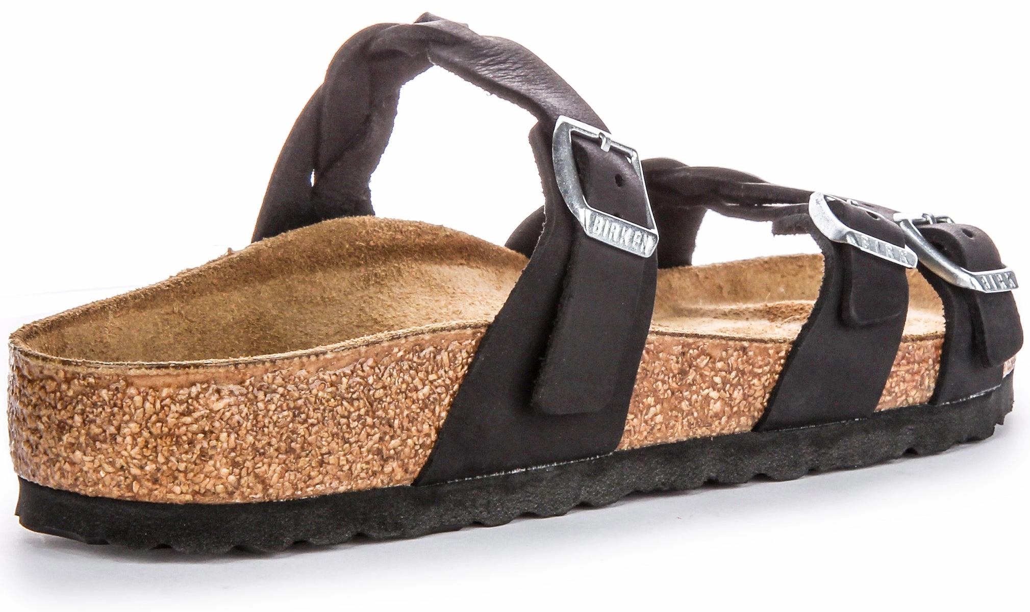 Birkenstock Franca Braided In Black | Regular Fit Shoes Birkenstock