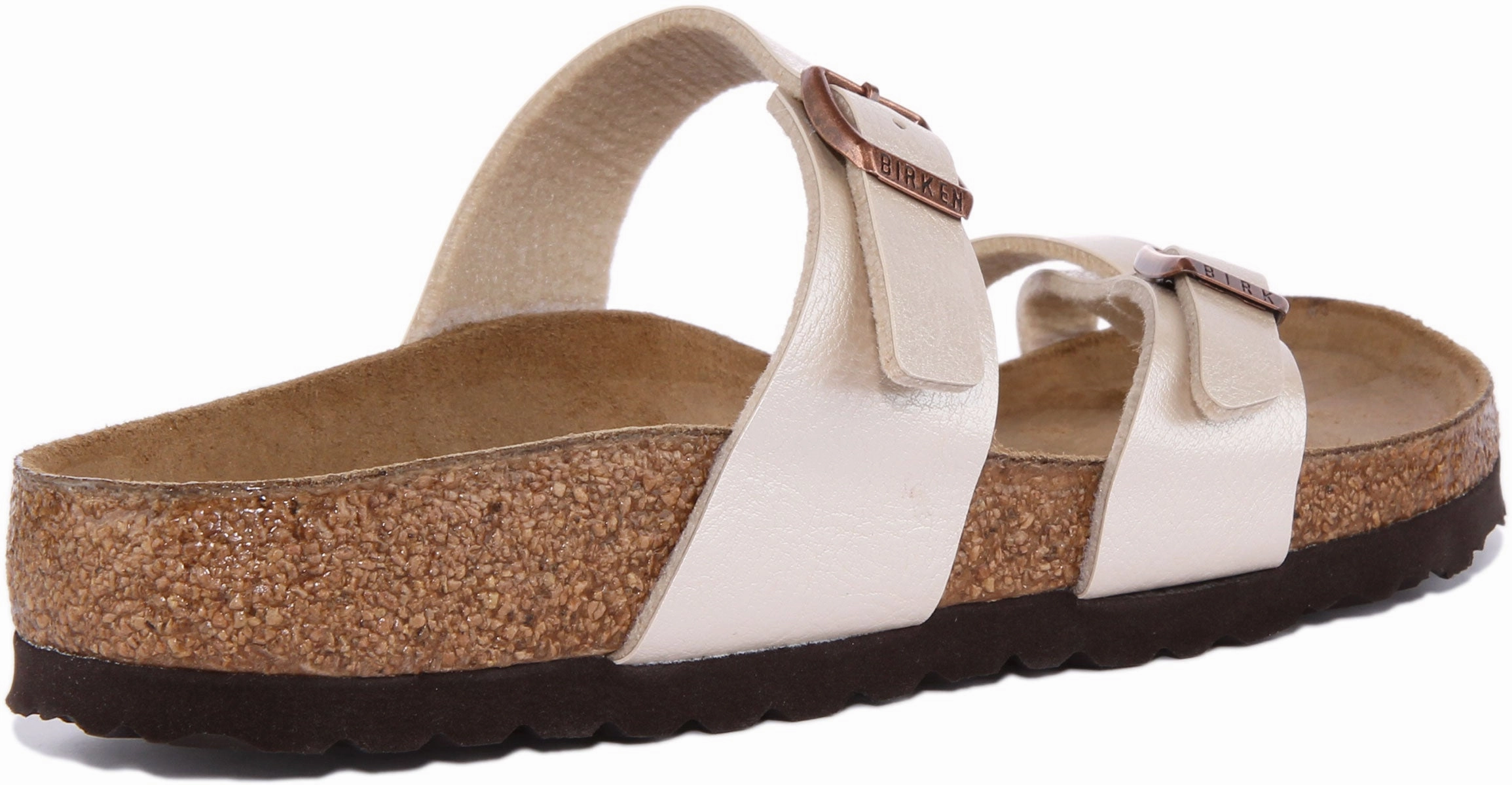 Birkenstock Mayari In Cream For Women | Narrow Fit Shoes Birkenstock