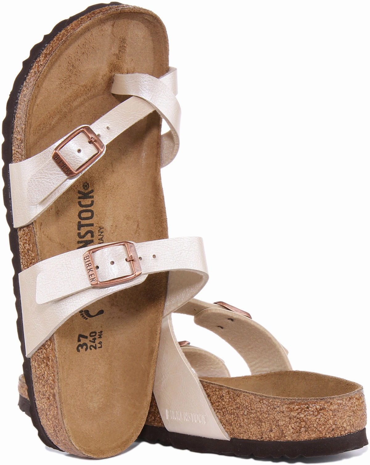 Birkenstock Mayari In Cream For Women | Narrow Fit Shoes Birkenstock