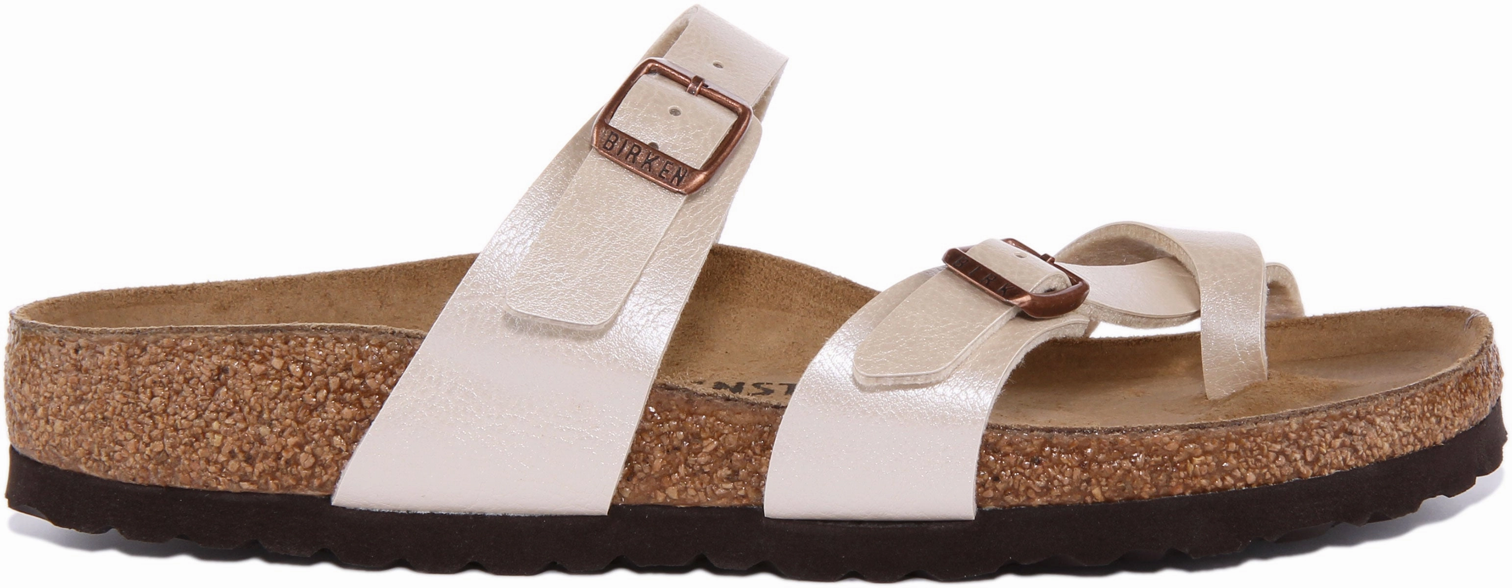 Birkenstock Mayari In Cream For Women | Narrow Fit Shoes Birkenstock