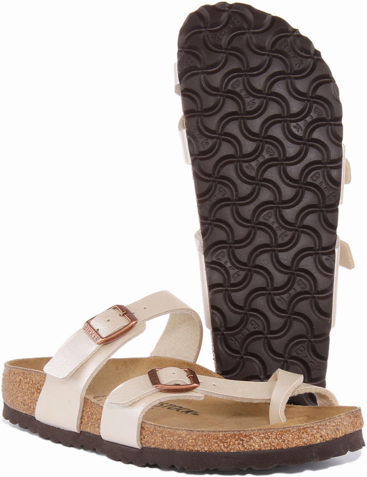 Birkenstock Mayari In Cream For Women | Narrow Fit Shoes Birkenstock