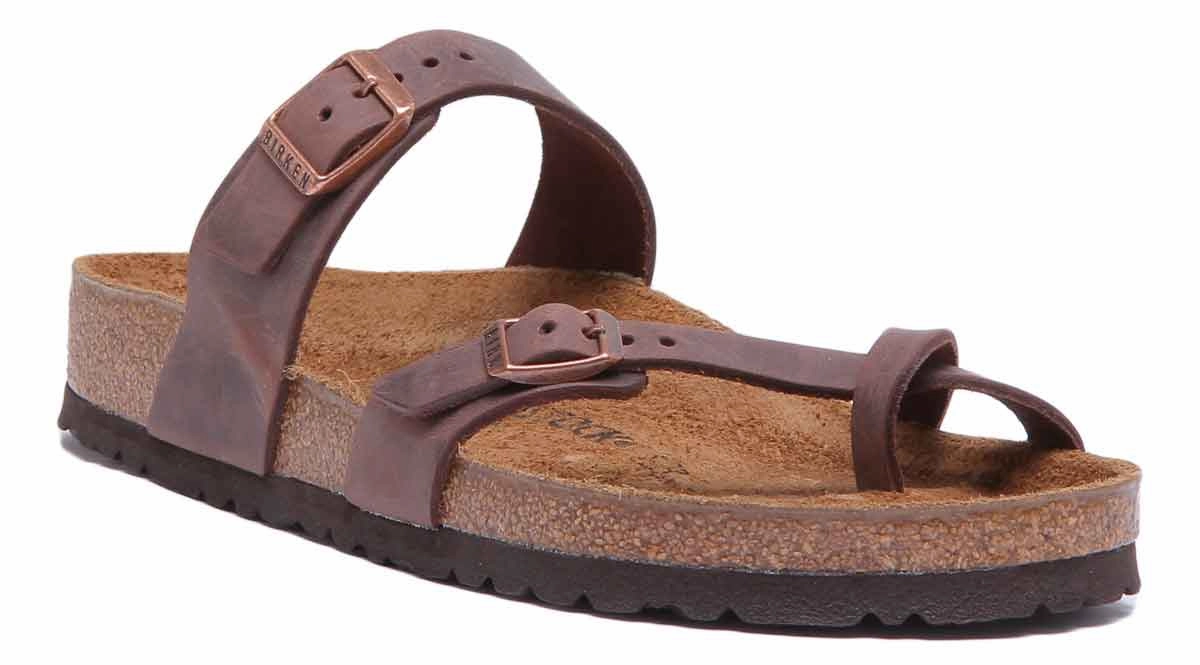 Birkenstock Mayari In Dark Brown | Regular Fit Shoes Birkenstock