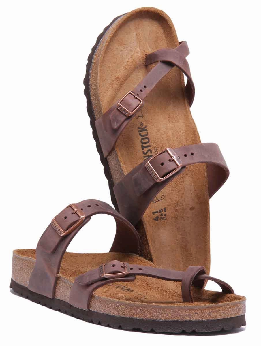 Birkenstock Mayari In Dark Brown | Regular Fit Shoes Birkenstock