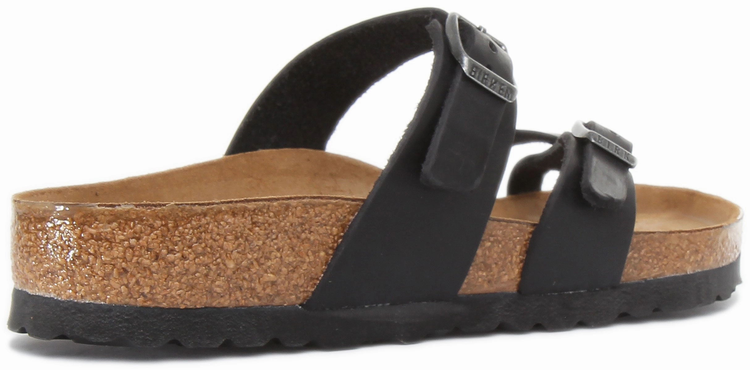Birkenstock Mayari In Oiled Leather Black | Regular Fit Shoes Birkenstock