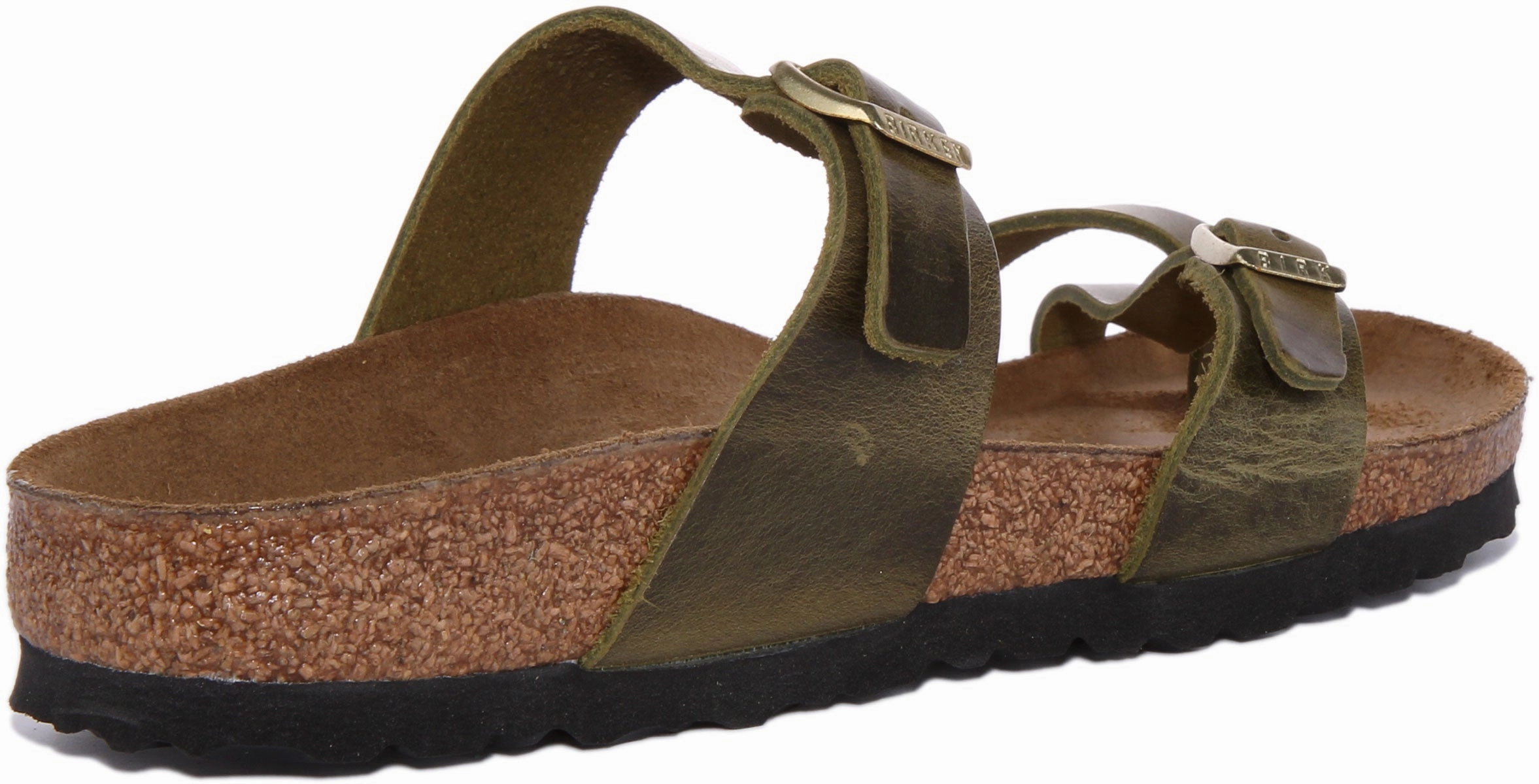 Birkenstock Mayari In Olive For Women | Narrow Fit Shoes Birkenstock