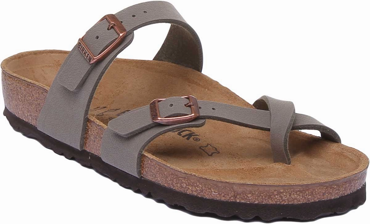 Birkenstock Mayari In Stone | Regular Fit Shoes Birkenstock