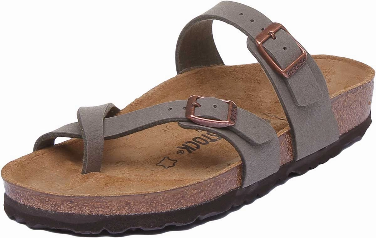 Birkenstock Mayari In Stone | Regular Fit Shoes Birkenstock