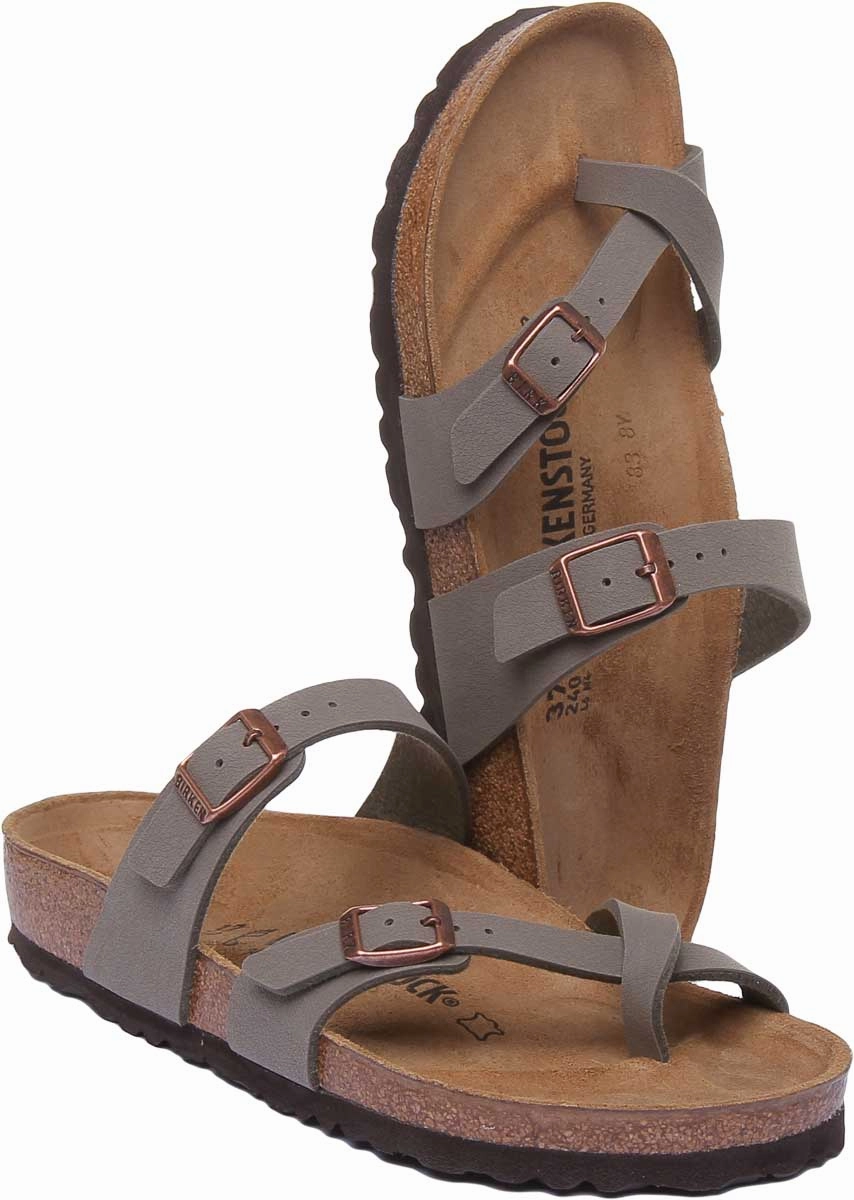 Birkenstock Mayari In Stone | Regular Fit Shoes Birkenstock