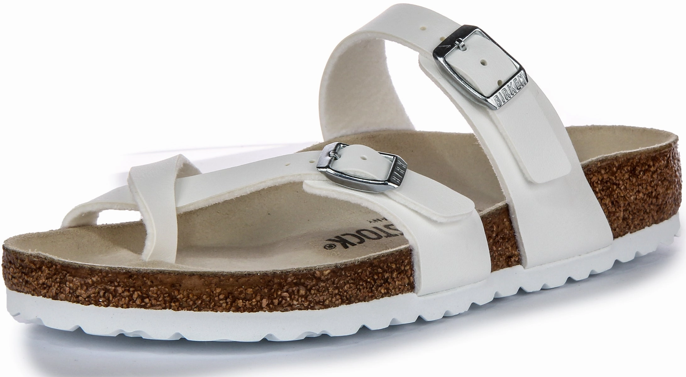 Birkenstock Mayari In White For Women | Regular Fit Shoes Birkenstock