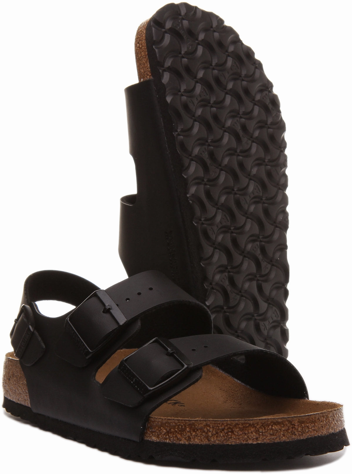 Birkenstock Milano In Black | Regular Fit Shoes Birkenstock