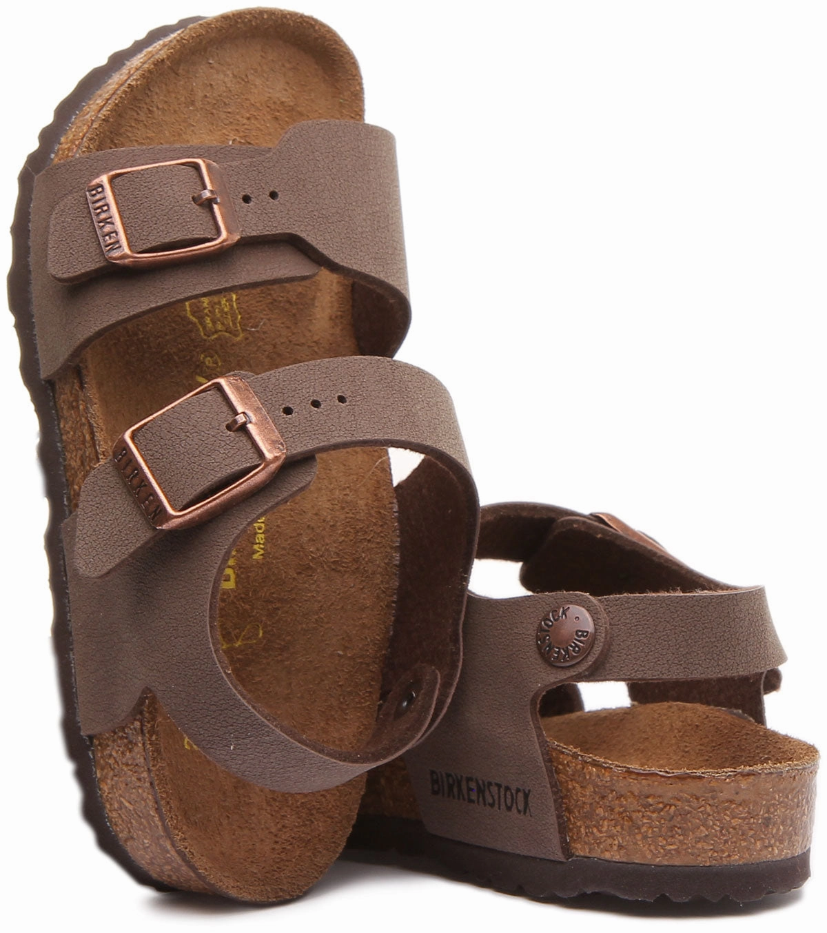 Birkenstock New York Kids In Moca | Regular Fit Shoes Birkenstock