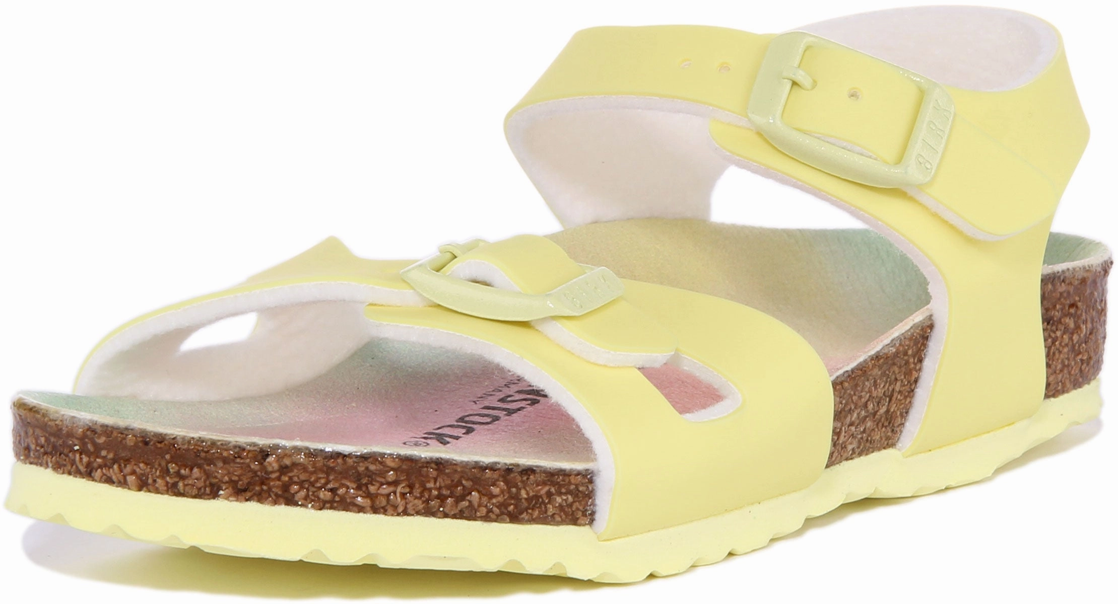 Birkenstock Rio Kids In Yellow For Kids | Narrow Fit Shoes Birkenstock