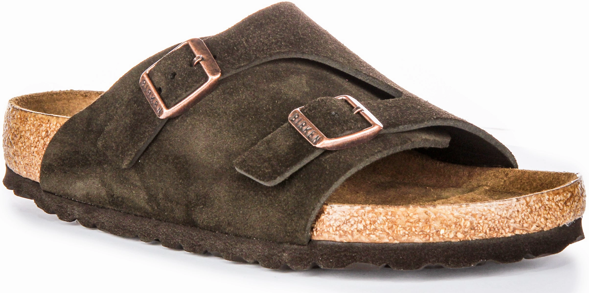 Birkenstock Zurich SFB In Mocha | Regular Fit Shoes Birkenstock