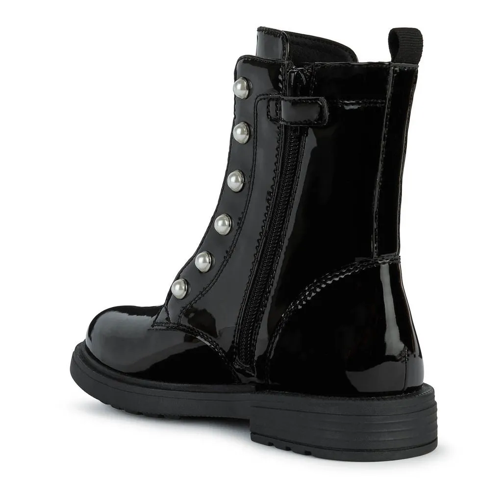 Black Eclair Pearl Boots