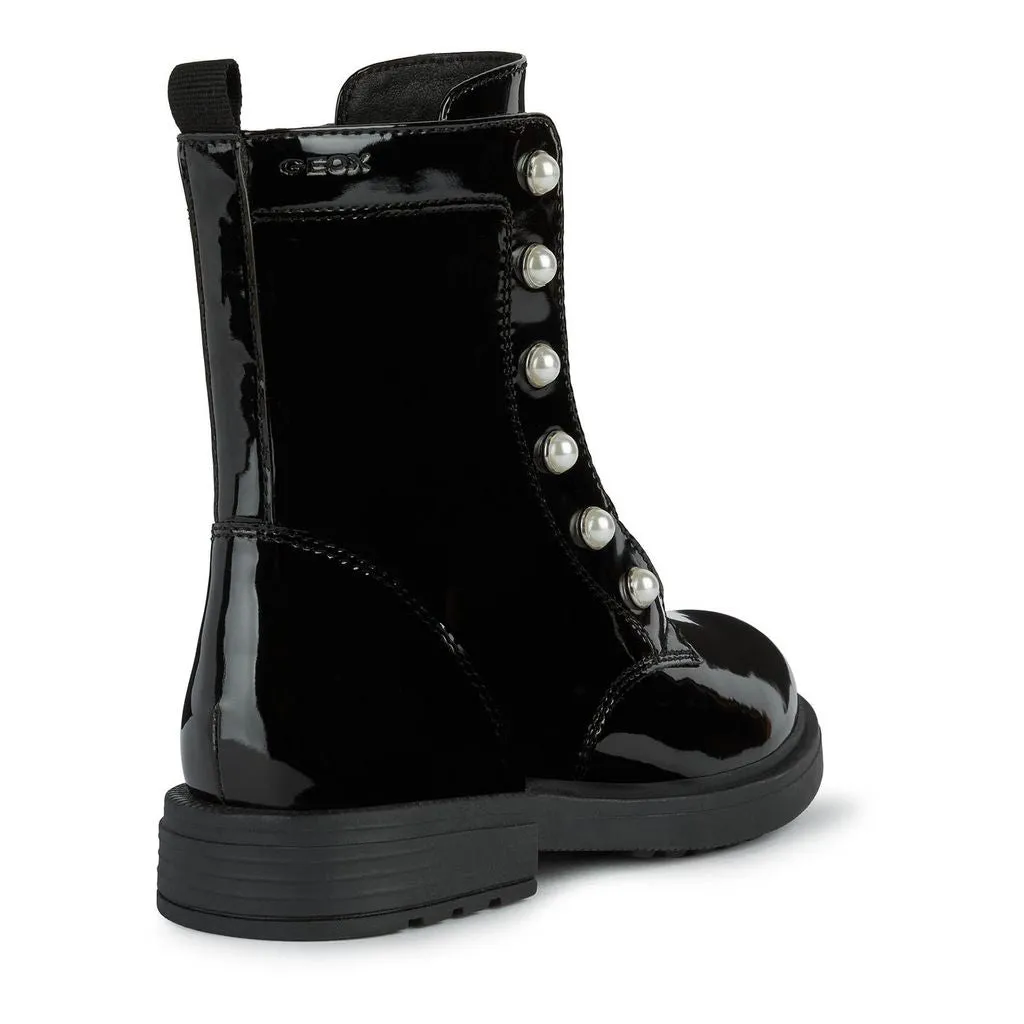 Black Eclair Pearl Boots