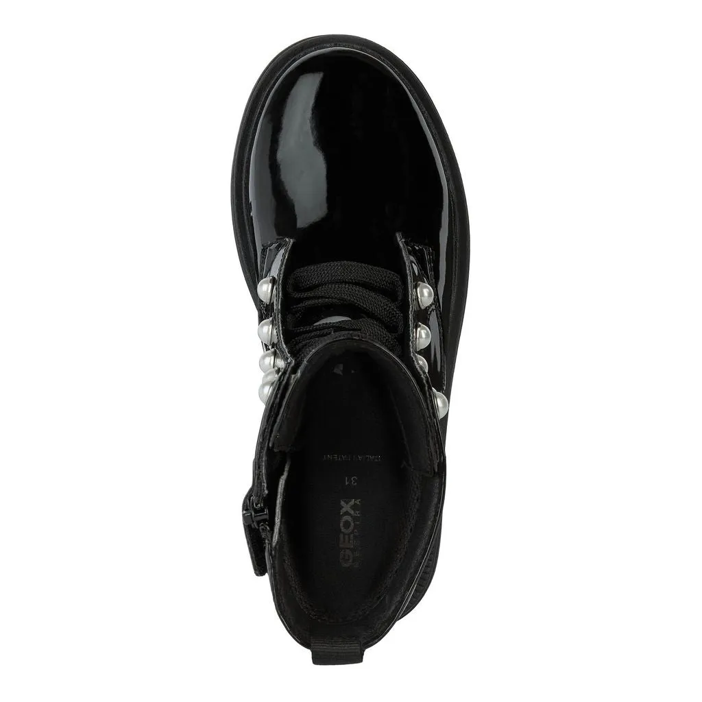 Black Eclair Pearl Boots