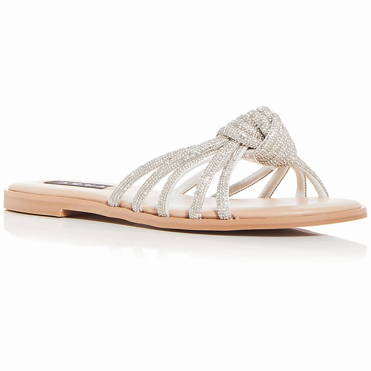 Blink Womens Slip On Knot Slide Sandals