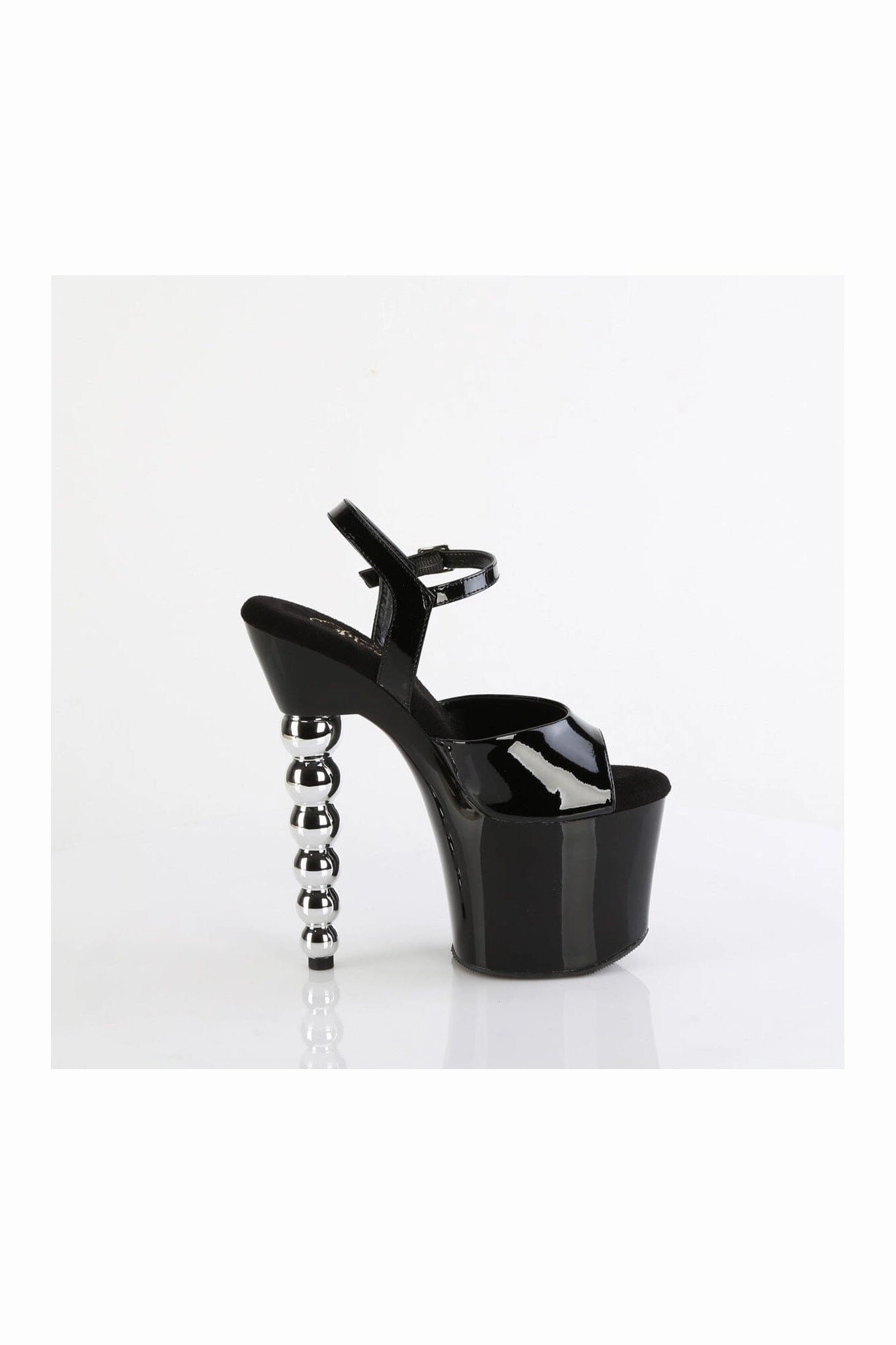 BLISS-709 Black Patent Sandal