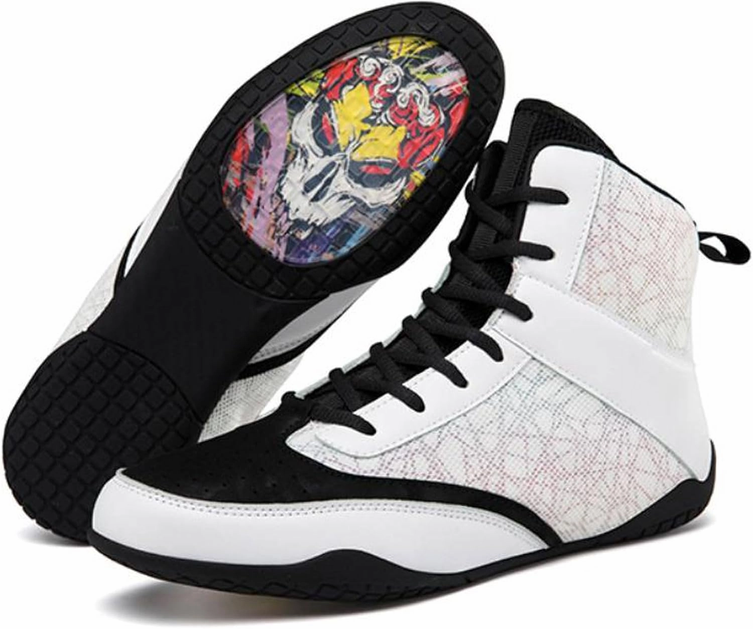 Bodybuilding, Weightlifting Shoes for Men & Women and Children,Non-Slip Martial Arts Shoes,Traction, Durable & Lightweight Comfortable Fitness Boots for MMA,Wrestling,Boxing,Powerlifting,Gym,35-46 EU