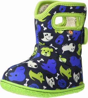 BOGS Unisex-Child Baby Waterproof Snowboot Rain Boot