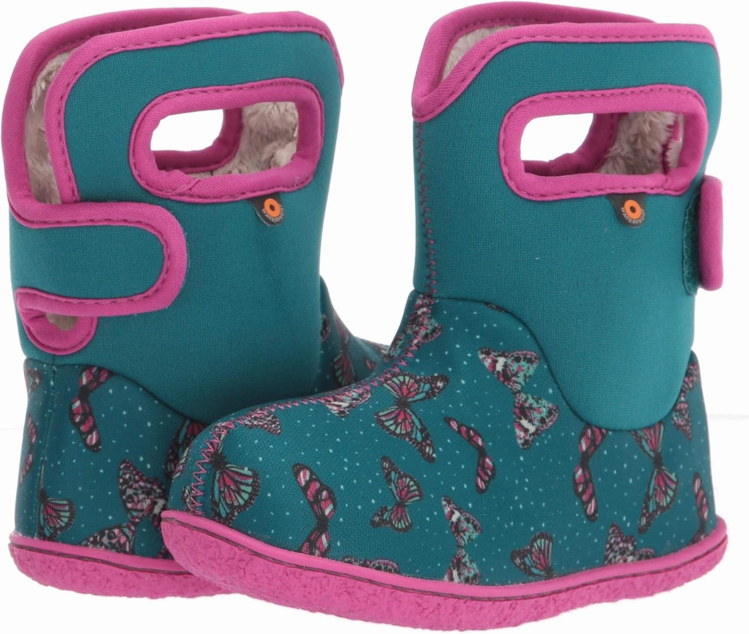 BOGS Unisex-Child Baby Waterproof Snowboot Rain Boot