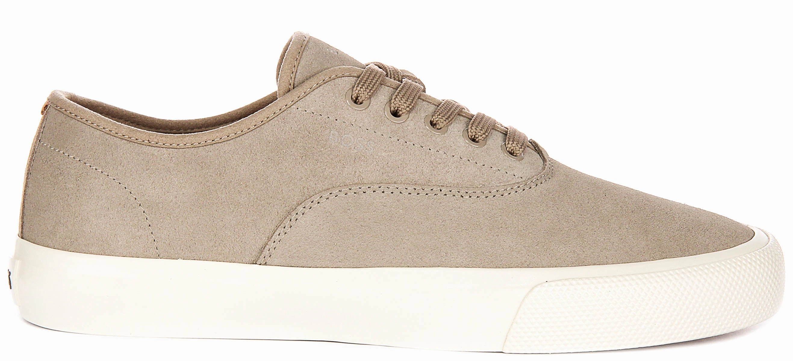 Boss Aiden Tennis Suede In Beige For Men