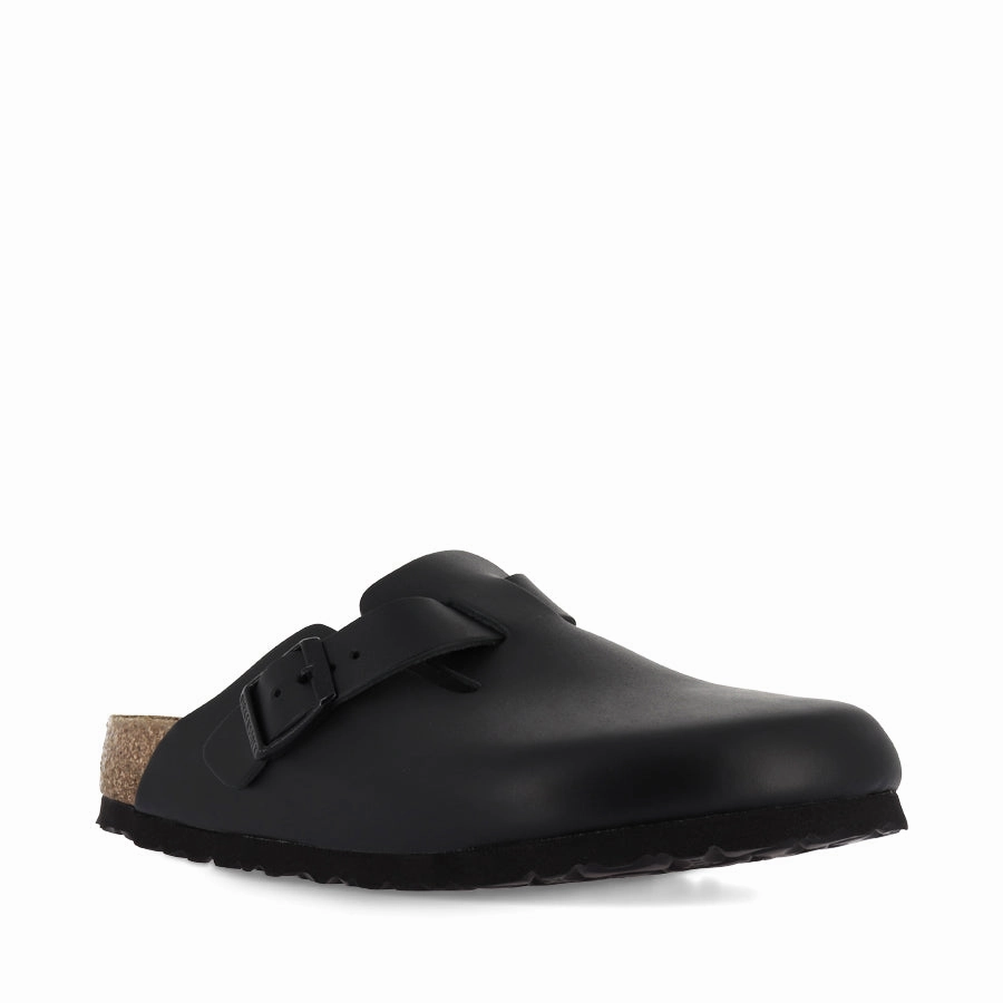 BOSTON NARROW - BLACK SMOOTH