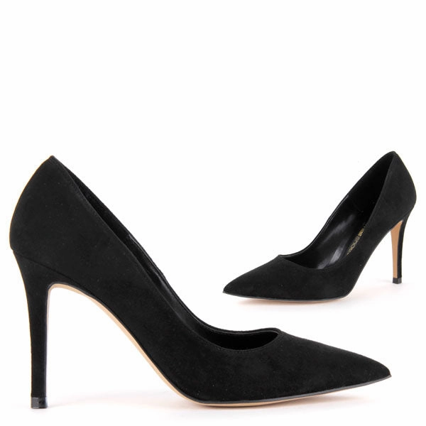 BRAMARE - black suede