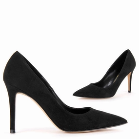 BRAMARE - black suede