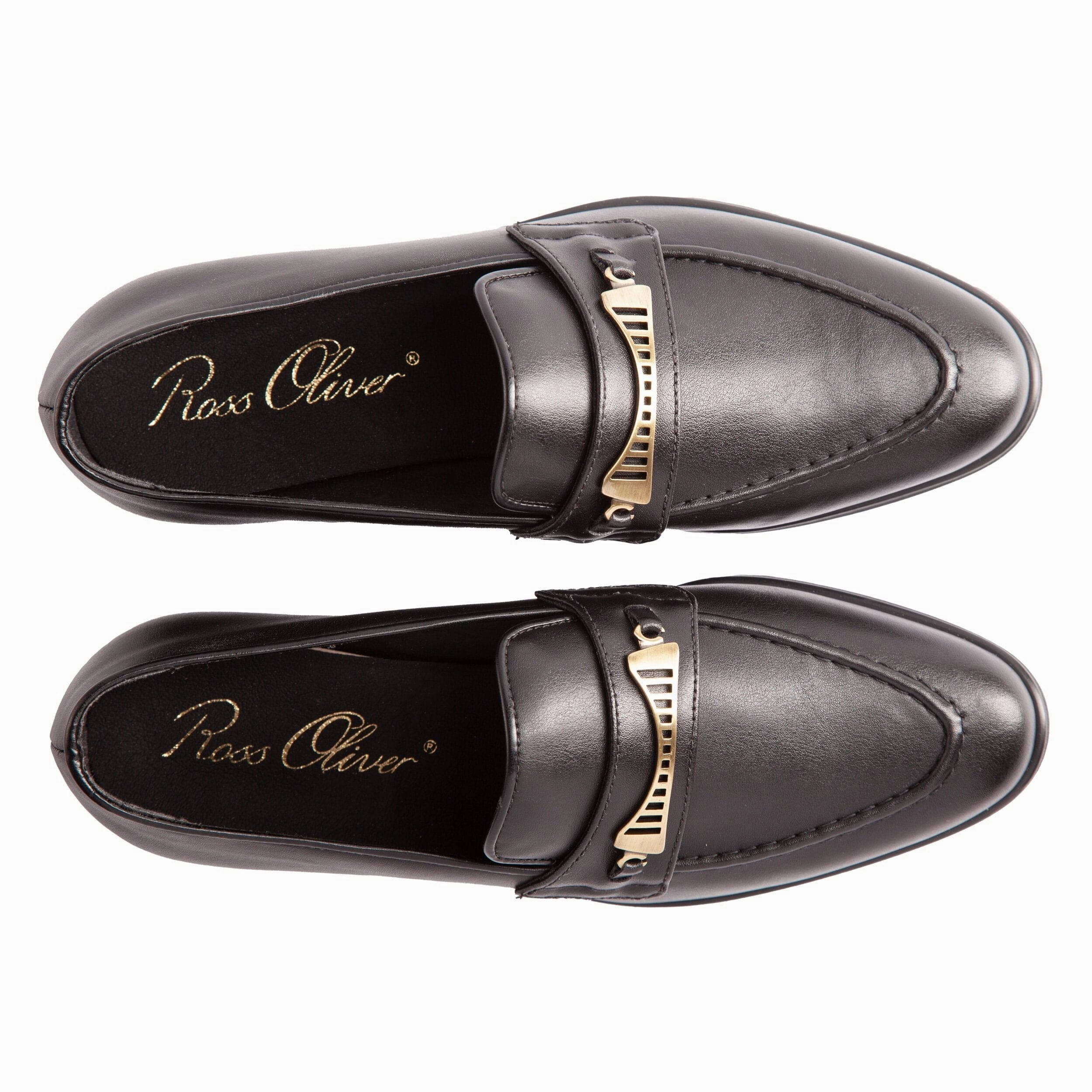 Bridge-Bit Cactus Leather Vegan Loafer | Black