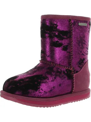 Brumby Spray Girls Little Kid Suede Winter & Snow Boots